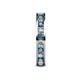 5 - Celina 2.70 mm Round London Blue Topaz and Diamond Eternity Band 