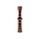 6 - Celina 2.70 mm Round Red Garnet Eternity Band 