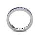 5 - Celina 2.70 mm Round Iolite Eternity Band 