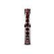 6 - Celina 2.70 mm Round Red Garnet Eternity Band 
