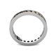 5 - Celina 2.70 mm Round Smoky Quartz Eternity Band 