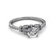 3 - Katelle Desire Diamond Engagement Ring 