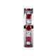 5 - Celina 3.40 mm Round Ruby and Diamond Eternity Band 