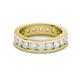 3 - Celina 3.40 mm Round White Sapphire Eternity Band 