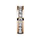 6 - Celina 3.40 mm Round Diamond Eternity Band 