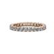 1 - Joyce 2.70 mm Round Diamond Eternity Band 
