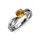 4 - Senara Desire Citrine Engagement Ring 
