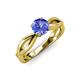 4 - Senara Desire Tanzanite Engagement Ring 