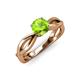 4 - Senara Desire Peridot Engagement Ring 