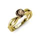 4 - Senara Desire Smoky Quartz Engagement Ring 