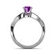 5 - Senara Desire Amethyst Engagement Ring 