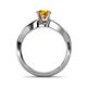 5 - Senara Desire Citrine Engagement Ring 