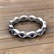 3 - Breanna 1.70 mm Blue Sapphire Eternity Band 
