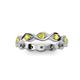 3 - Breanna 2.20 mm Yellow Sapphire Eternity Band 