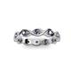 3 - Breanna 2.20 mm Iolite Eternity Band 