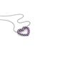 1 - Zayna Amethyst Heart Pendant 