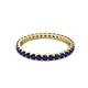 3 - Audrey 2.40 mm Blue Sapphire U Prong Eternity Band 