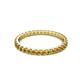 3 - Audrey 2.40 mm Citrine U Prong Eternity Band 