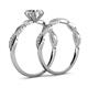 4 - Mayra Desire Diamond Infinity Bridal Set Ring 