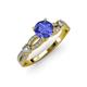 4 - Senna Desire Tanzanite and Diamond Engagement Ring 