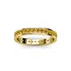 3 - Livia 2.00 mm Citrine Eternity Band 