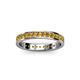 3 - Livia 2.00 mm Citrine Eternity Band 