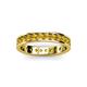 3 - Livia 2.40 mm Citrine Eternity Band 