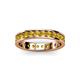 3 - Livia 2.70 mm Citrine Eternity Band 