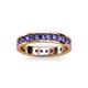3 - Livia 2.70 mm Iolite Eternity Band 