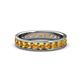 1 - Livia 3.00 mm Citrine Eternity Band 