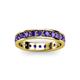 3 - Livia 3.00 mm Iolite Eternity Band 