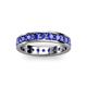 3 - Livia 3.00 mm Tanzanite Eternity Band 