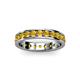 3 - Livia 3.00 mm Citrine Eternity Band 