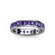 3 - Livia 3.00 mm Iolite Eternity Band 