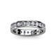 3 - Livia 3.00 mm Diamond Eternity Band 
