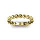 3 - Ashlyn 2.30 mm Citrine 3/4 Eternity Band 
