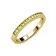 3 - Ronia Yellow Sapphire 12 Stone Wedding Band 