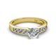 2 - Enya Classic Diamond Engagement Ring 