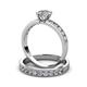 3 - Ronia Classic Diamond Bridal Set Ring 