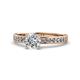 1 - Salana Classic Diamond Engagement Ring 
