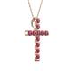 2 - Amen Ruby Cross Pendant 
