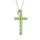 2 - Amen Peridot Cross Pendant 