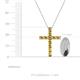 4 - Amen Citrine Cross Pendant 