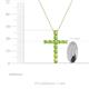 4 - Amen Peridot Cross Pendant 