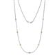 1 - Salina (7 Stn/2.3mm) Yellow Diamond on Cable Necklace 