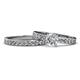 1 - Salana Classic Diamond Bridal Set Ring 