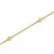 2 - Aizza (5 Stn/2mm) Yellow Sapphire Station Bracelet 