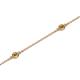 2 - Aizza (5 Stn/2.4mm) Citrine Station Bracelet 