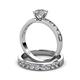 3 - Salana Classic Diamond Bridal Set Ring 