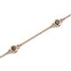 2 - Aizza (5 Stn/3mm) Smoky Quartz Station Bracelet 